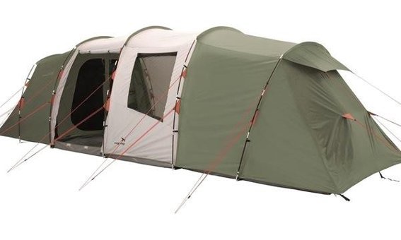 Easy Camp Hunstvllle Twin 8 Kişilik 4 Mevsim Aile Çadırı Gri-Yeşil