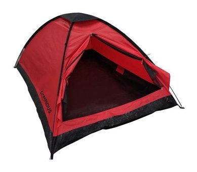 Campıous 3 Kişilik 3 Mevsim Kamp Çadırı Kırmızı