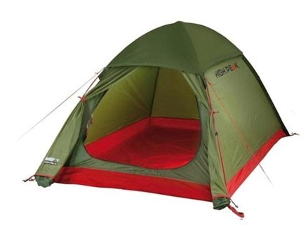 High Peak Kingfisher 2 Kişilik 3 Mevsim Kamp Çadırı Yeşil