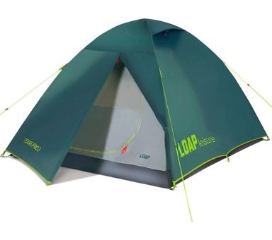 Loap Pro 3 Kişilik 3 Mevsim Kamp Çadırı Yeşil
