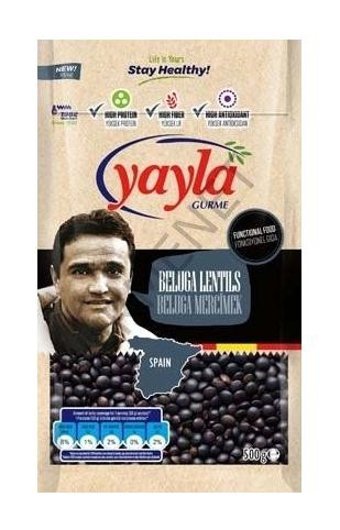 Yayla Gurme Beluga Siyah Mercimek 500 gr