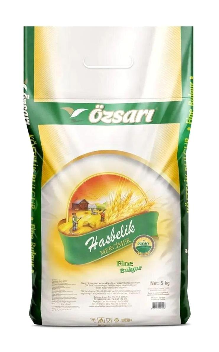 Özsarı Hasbelik Kabuklu Yeşil Mercimek 10 kg