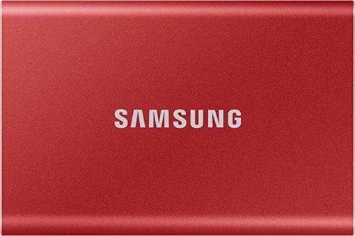 Samsung T7 MU-PC1T0R/WW 1 TB USB Type C USB 3.2 Taşınabilir SSD Kırmızı