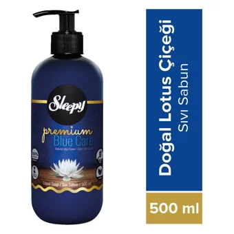 Sleepy Premium Blue Care Nemlendiricili Köpük Sıvı Sabun 500 ml Tekli