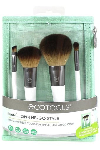 Ecotools 1613 5'li Allık Eyeliner Far Makyaj Fırça Seti