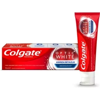 Colgate Optic White Kömürlü Organik Florürlü Diş Macunu 75 ml
