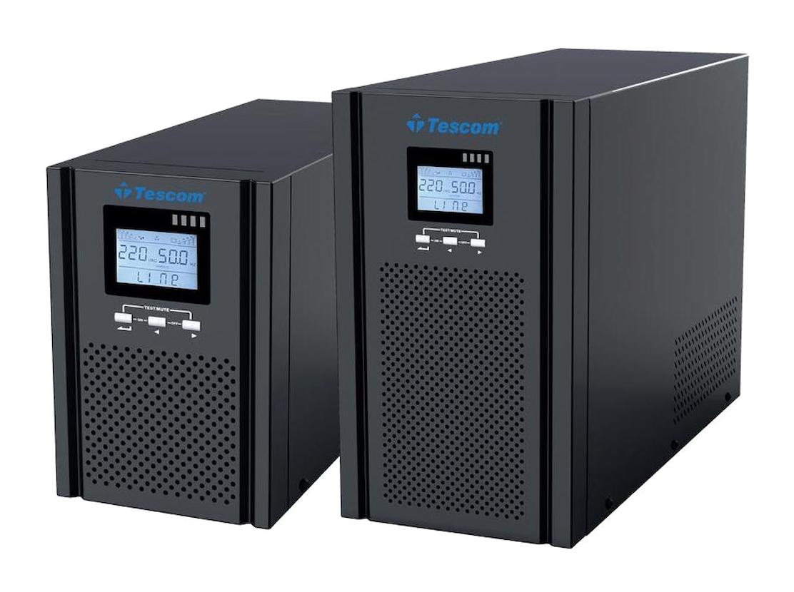Tescom Teos+ 3kva 3000 VA 9 Ah Online Online Monofaze Güç Kaynağı
