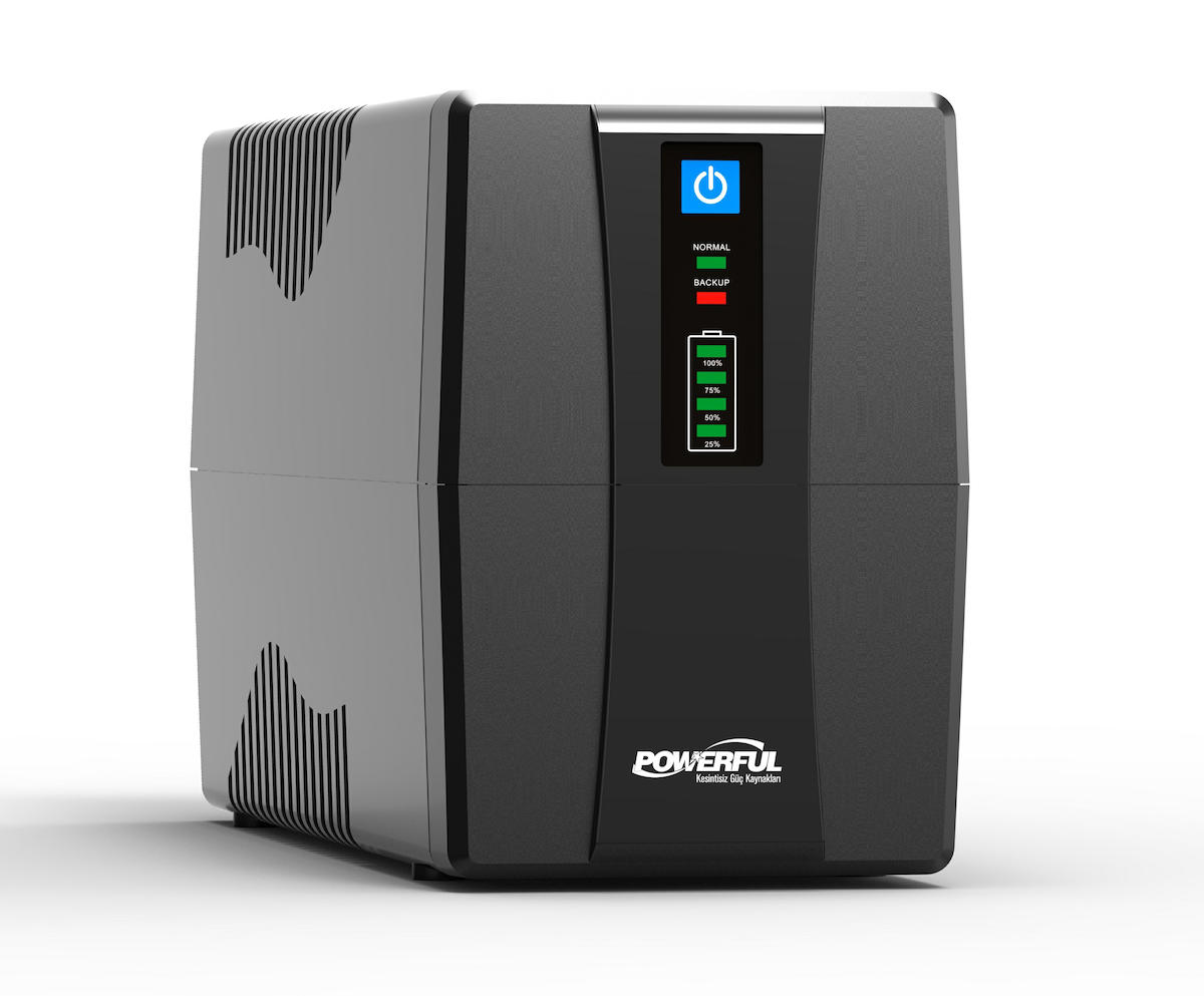 Powerful Sle-850 850 VA 7 Ah Kuru Line İnteraktif Monofaze Güç Kaynağı