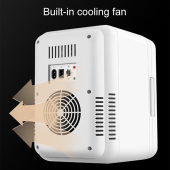 Sones 12 V 8 lt Çakmaklıklı Mini Araç Buzdolabı Beyaz