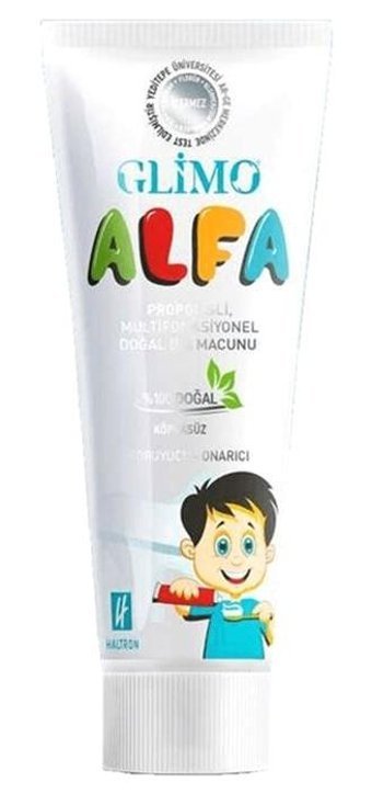 Glimo Alfa Naneli Organik Florürsüz Diş Macunu 50 ml