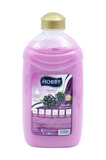 Hobby Böğürtlen Nemlendiricili Köpük Sıvı Sabun 1.8 lt Tekli