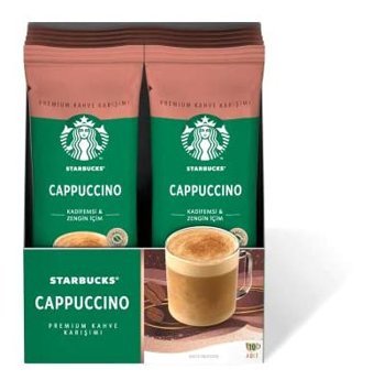 Starbucks Premium Sade 10x14 gr Cappuccino Hazır Kahve