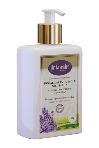 Dr. Lavender Lavanta Yağlı Nemlendiricili Organik Köpük Sıvı Sabun 300 ml Tekli