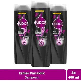 Elidor Superblend Esmer Parlaklık E Vitamini Şampuan 3x400 ml