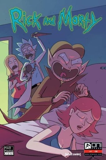 Rick and Morty 38 Zac Gorman Marmara Çizgi Zac Gorman Marmara Çizgi