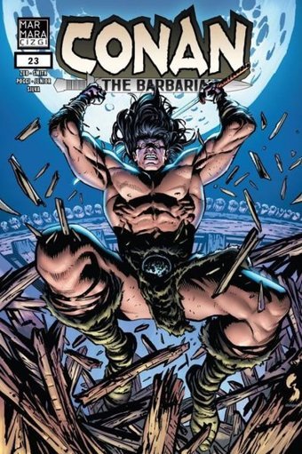 Conan The Barbarian Cilt - 23 Jim Zub Marmara Çizgi Jim Zub Marmara Çizgi