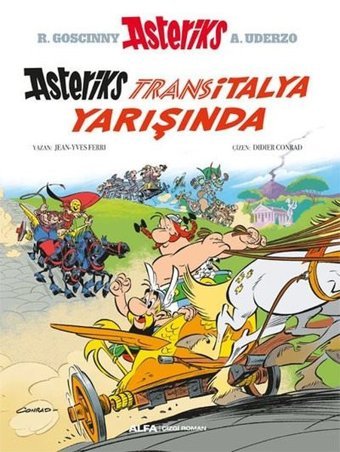 Asteriks Transitalya Yarışında Jean-Yves Ferri Alfa Yayıncılık Jean-Yves Ferri Alfa Yayıncılık