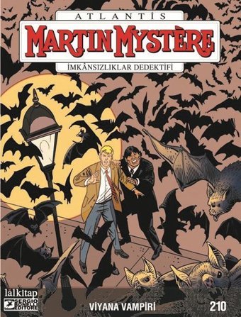 Martin Mystere Sayı 210 - İmkansızlıklar Dedektifi - Viyana Vampiri Davide Barzi Lal Davide Barzi Lal