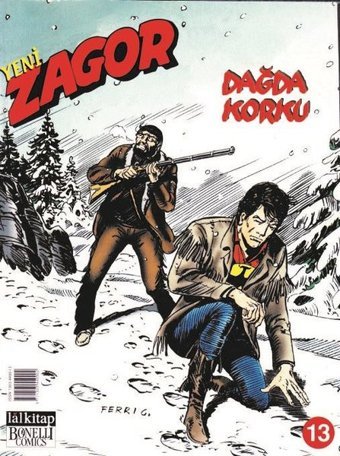 Zagor Sayı 13-Dağda Korku Stefano Marchrati Lal Stefano Marchrati Lal