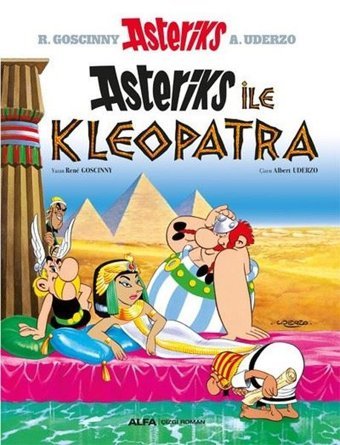 Asteriks İle Kleopatra Rene Goscinny Alfa Yayıncılık Rene Goscinny Alfa Yayıncılık