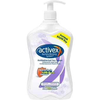 Activex Nemlendiricili Antibakteriyel Köpük Sıvı Sabun 700 ml+1 lt 12'li