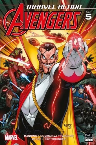 Marvel Action Avengers - 5 Matthew K. Manning Marmara Çizgi Matthew K. Manning Marmara Çizgi