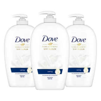 Dove Nemlendiricili Köpük Sıvı Sabun 450 ml 3'lü