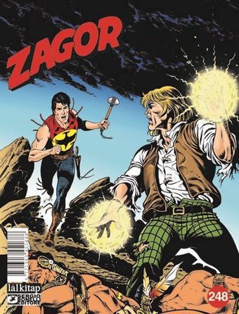 Zagor Sayı 248 - Thunderman Çılgınlığı Moreno Burattini Lal Moreno Burattini Lal