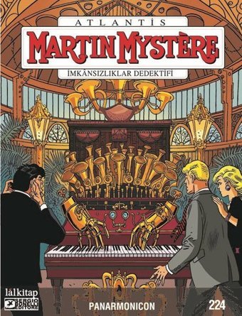 Martin Mystere Sayı 224 - İmkansızlıklar Dedektifi - Panarmonicon Giovanni Eccher Lal Giovanni Eccher Lal