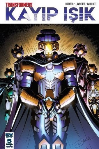 Transformers Kayıp Işık Bölüm 5 Kapak-A James Robertson Presstij Kitap James Robertson Presstij Kitap