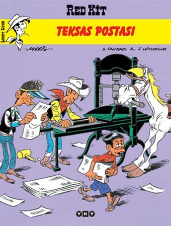 Teksas Postası - Red Kit 7 J. Leturgie, X. Fauche, Morris (Maurice de Bevere) Yapı Kredi Yayınları J. Leturgie, X. Fauche, Morris (Maurice de Bevere) Yapı Kredi Yayınları