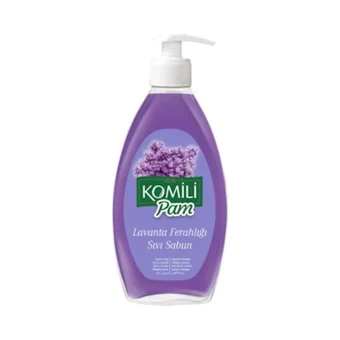 Komili Lavanta Nemlendiricili Parabensiz Köpük Sıvı Sabun 400 ml Tekli