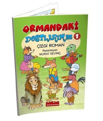 Ormandaki Dostlarımız - 1 Kolektif Bordo Ressam Kolektif Bordo Ressam