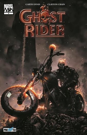 Ghost Rider: Lanetlenmeye Giden Yol - Bölüm 6 Garth Ennis Presstij Kitap Garth Ennis Presstij Kitap