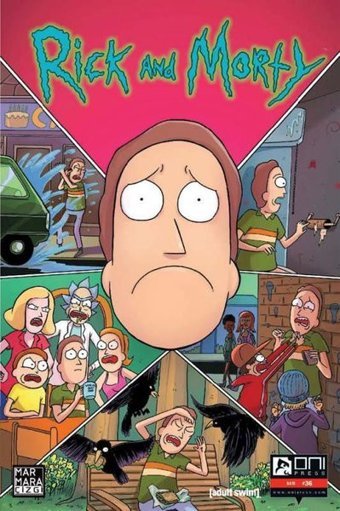 Rick and Morty 36 Zac Gorman Marmara Çizgi Zac Gorman Marmara Çizgi