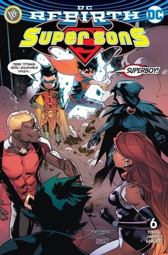 DC Rebirth - Super Sons Sayı 6 Jorge Jimenez JBC Yayıncılık Jorge Jimenez JBC Yayıncılık