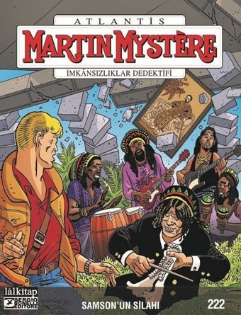 Martin Mystere Sayı 222 - İmkansızlıklar Dedektifi-Samson'un Silahı Francesco Matteuzzi Lal Francesco Matteuzzi Lal