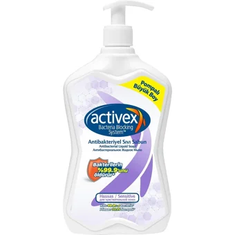 Activex Nemlendiricili Antibakteriyel Köpük Sıvı Sabun 700 ml+1 lt 4'lü