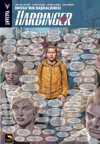 Harbinger 1. Cilt - Omega'nın Başkaldırısı Joshua Dysart Büyülü Dükkan Joshua Dysart Büyülü Dükkan