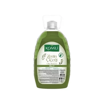 Komili Zeytin Çiçeği Nemlendiricili Parabensiz Köpük Sıvı Sabun 3 lt Tekli
