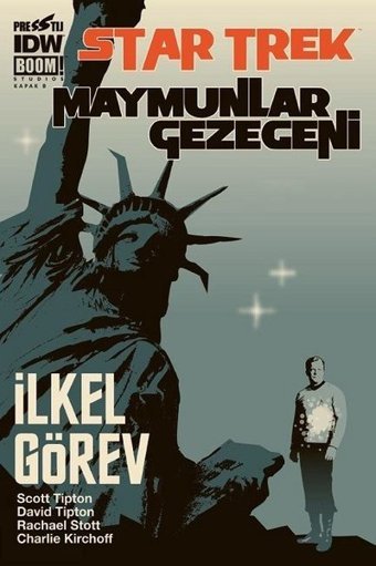 Maymunlar Gezegeni-Kapak B Scott Tipton, David Tipton, Rachael Stott, Charlie Kirchoff Presstij Kitap Scott Tipton, David Tipton, Rachael Stott, Charlie Kirchoff Presstij Kitap