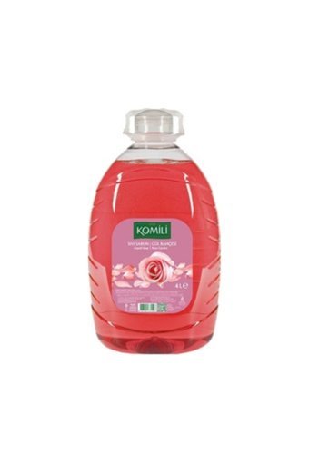 Komili Pam Gül Nemlendiricili Parabensiz Köpük Sıvı Sabun 4 lt Tekli
