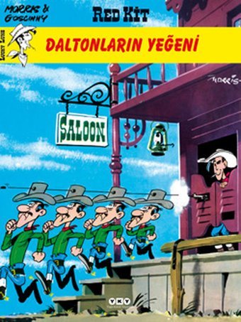 Red Kit 32-Daltonların Yeğeni Morris (Maurice de Bevere), Rene Goscinny Yapı Kredi Yayınları Morris (Maurice de Bevere), Rene Goscinny Yapı Kredi Yayınları