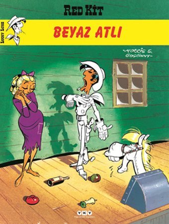 Red Kit 70 - Beyaz Atlı Morris (Maurice de Bevere), Rene Goscinny Yapı Kredi Yayınları Morris (Maurice de Bevere), Rene Goscinny Yapı Kredi Yayınları