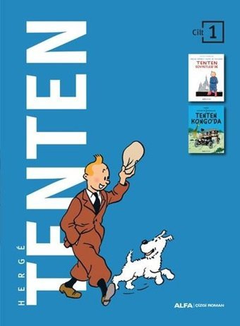 Tenten Cilt 1 - İki Kitap Bir Arada Herge Alfa Yayıncılık Herge Alfa Yayıncılık