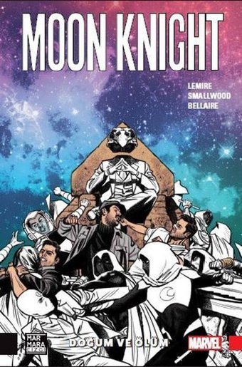 Moon Knight Cilt 3: Doğum ve Ölüm Jeff Lemire Marmara Çizgi Jeff Lemire Marmara Çizgi