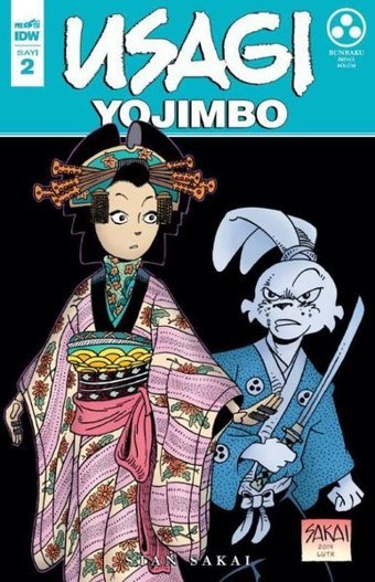 Usagi Yojimbo Sayı - 2 Stan Sakai Presstij Kitap Stan Sakai Presstij Kitap
