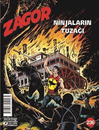 Zagor Sayı 236 - Ninjaların Tuzağı Jacopo Rauch Lal Jacopo Rauch Lal