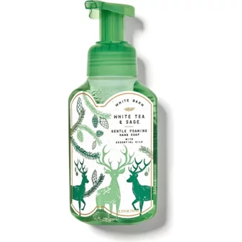 Bath & Body Works White Tea & Sage Nemlendiricili Parabensiz Organik Köpük Sıvı Sabun 259 ml Tekli