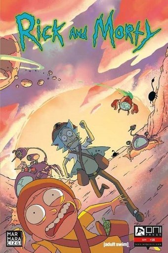 Rick and Morty 18 Zac Gorman Marmara Çizgi Zac Gorman Marmara Çizgi